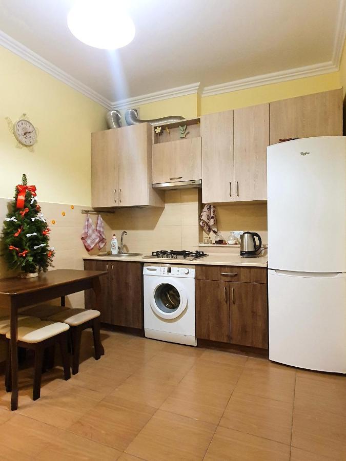 Homey Apartment On Vicheva Str. 利沃夫 外观 照片
